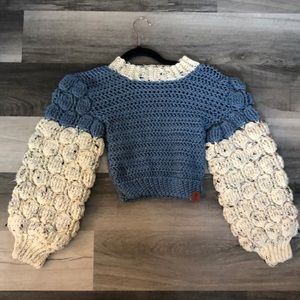 Handmade crochet sweater